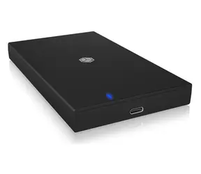 Icy Box IB-200T-C3 czarny / Zewnętrzne pudełko na 2.5" SSD / SATAI/II/III / USB 3.2 C