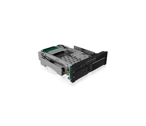 Icy Box IB-173SSK czarny / Zewnętrzna obudowa na dyski twarde 2,5"/3,5" / SATA/SAS / Hot-Swap