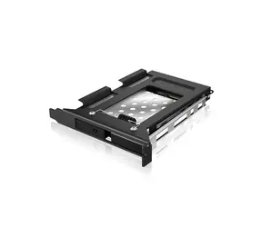 Icy Box IB-2207StS czarny / Zewnętrzna obudowa na 2.5" HDD/SSD / SATA I/II/III / Hot-Swap