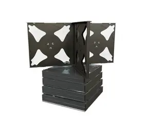 MediaRange BOX34-4 etui na 4X CD/DVD przezroczyste / 5 szt. 