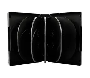 Pudełko na DVD MediaRange BOX18 na 12 płyt w kolorze czarnym / 39mm 