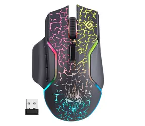 Defender Mouse Oneshot GM-067 LE czarna / bezprzewodowa mysz optyczna / 3200DPI / 2.4Ghz / 2.4GHz / 6 przycisków
