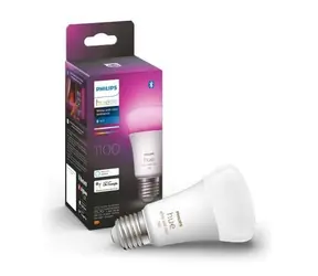 Żarówka LED Philips Hue E27 9W biała / inteligentna żarówka LED / 1100 lm / 2200-6500 K / ściemnialna