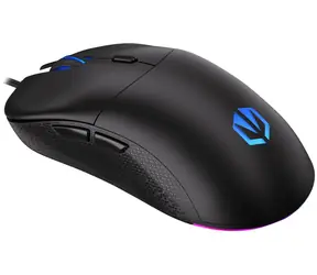 Endorfy GEM czarny / optyczny / przewodowy / do gier / 8000 dpi / PMW3325 / 6 przycisków / RGB / Kailh GM4.0 / USB / 1,8m