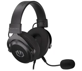 Endorfy VIRO Infra black / słuchawki do gier z mikrofonem / odłączany mikrofon / gniazdo 3,5 mm / przetworniki 50 mm / 1,5 m