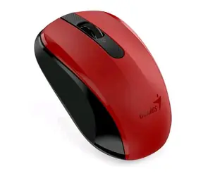Genius NX-8008S czerwony / 1200 dpi / bezprzewodowy / czujnik BlueEye 