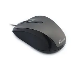 MediaRange MROS201 czarno-szara / mysz optyczna / 1000dpi / USB 