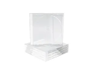 MediaRange BOX31-T CD Jewelcase okładka na 1 płytę przezroczysta (5 szt.)