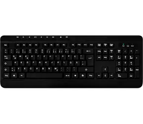 MediaRange MROS102 czarny / klawiatura biurowa / układ USB / DE / 1,5m
