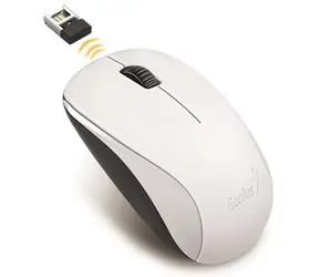 Genius NX-7000 biały / Mysz biurowa / Czujnik BlueTrack / USB / Symetryczny / 1200 Dpi / Bezprzewodowy