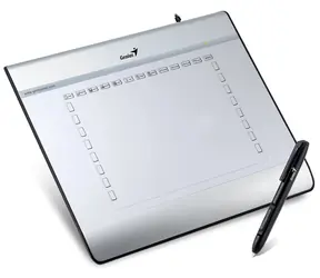 Genius EasyPen i608 / tablet / wielkość powierzchni 6x8" / rozdzielczość 2540 LPI / USB / 29 klawiszy