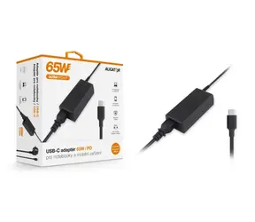 Ładowarka Aligator USB-C do laptopów (CHNT001) czarna/USB-C/65W 