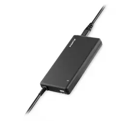 Aligator Uniwersalny adapter do laptopów czarny/16 wymiennych złączy i USB/90W