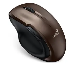 Genius Ergo 8200S brązowy / 1200 dpi / czujnik Blue-Eye / bezprzewodowy / cichy / 5 przycisków