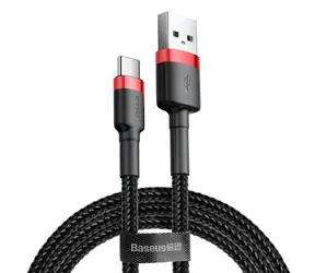 Kabel Baseus CATKLF-C91 USB-A na USB-C 2m czarny / 2A 