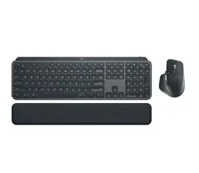Logitech MX Keys Business drugiej generacji, szary / zestaw bezprzewodowy / układ BT / USB / US