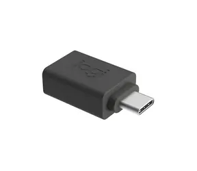 Adapter Logitech USB-A / USB-C męski / USB-A żeński