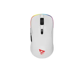 Savio RIFT biała / Mysz optyczna do gier / 10000dpi / USB 