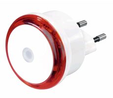 HAMA Basic nocna lampka orientacyjna czerwona