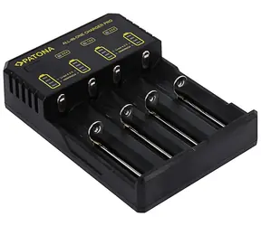 Ładowarka PATONA AA i AAA i 18650 i 14500 i CR123A