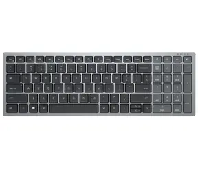 DELL KB-740 HU szary / Klawiatura bezprzewodowa / HU / QWERTZ / USB / Bluetooth
