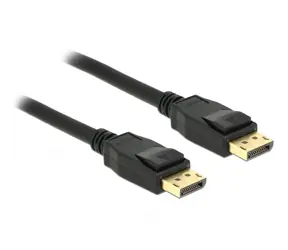 DeLock Kabel DisplayPort 1.2 (M) - DisplayPort (M) 0,5 m / 4K / 60 Hz 