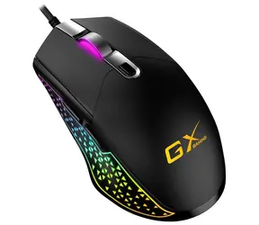 Genius GX GAMING Scorpion M705 / Mysz optyczna do gier / 7200 DPI / 6 przycisków / RGB / USB