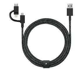 Universal Cable Native Union Belt USB-C/Lightning 1,5 m czarny
