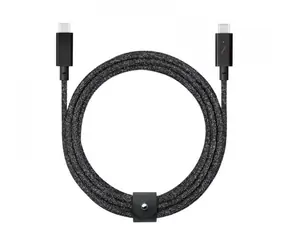 Cable Native Union Belt USB-C 2,4 m 240 W, czarny