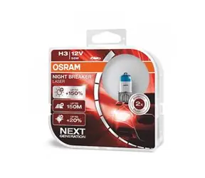 OSRAM H3 Night Breaker Laser nowej generacji +150% / żarówka samochodowa / 2 szt