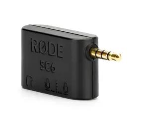 Adapter Rode SC6 na 2x Jack TRS 3,5 mm (F) - Jack TRS 3,5 mm (M) czarny