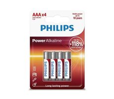 Baterie alkaliczne Philips LR03P4B/10 AAA Power - 4 szt