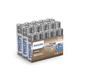 Baterie alkaliczne Philips AAA i AA Entry - 10 i 6 szt