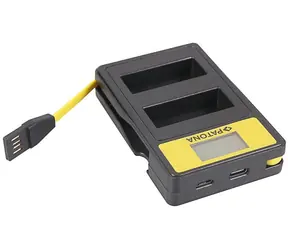 Ładowarka PATONA Photo Dual Panasonic DMW-BLG10 z wyświetlaczem LCD/USB