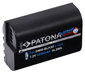 Akumulator PATONA do foto Panasonic DMW-BLK22 2250mAh / Li- ION