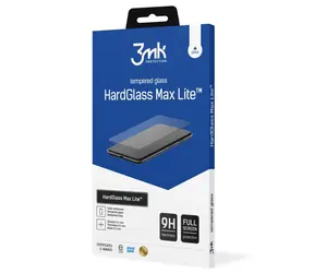 Szkło hartowane 3mk HardGlass Max Lite do Samsung Galaxy A54 5G (SM-A546) czarne