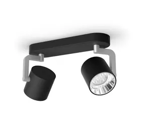 Reflektor LED Philips Byrl 8,6W / 860lm / 2200 - 2700K / ściemnianie stopniowe / IP20 / czarny
