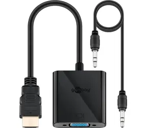 Goobay 68793 Adapter HDMI na VGA czarny