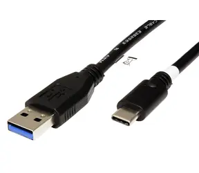 Kabel do synchronizacji i ładowania Goobay 73141 Super Speed USB-C na USB A 3.0 3 m czarny