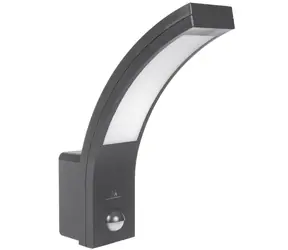 Lampa zewnętrzna LED Maclean MCE244G / 10W / czujnik ruchu / IP54 / 750 lm