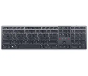 DELL KB900 US czarno-szary / Klawiatura bezprzewodowa / US / QWERTZ / USB / Bluetooth