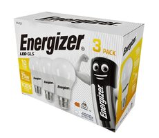 Energizer S18547 Żarówka LED Kula 11W / Gwint E27 / 4000K / 1055lm / 3szt