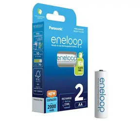 Panasonic Eneloop Akumulator AA 2000 mAh 2 szt. / Ni-MH / blister