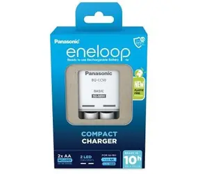 Ładowarka Panasonic K-KJ50MCD20E Eneloop + 2x AA 2000 mAh / Ni-MH / 2 szt.