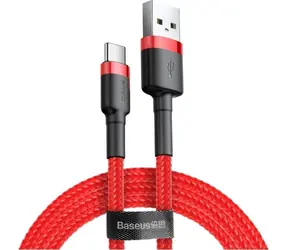 Baseus CATKLF-A09 Kabel USB-A (M) - USB-C (M) 0,5 m czerwony