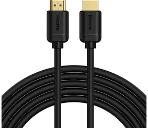 Baseus CAKGQ-D01 Kabel HDMI 2.0 (M) - HDMI 2.0 (M) 5 m czarny / 4K / 30 Hz / HDR