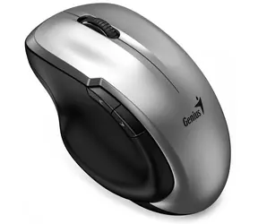 Bezprzewodowa mysz optyczna Genius Ergo 8200S ze złączem USB-C srebrna / 1200 dpi / bezprzewodowa / USB typu C
