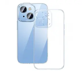 Baseus ARJB010002 Kryształowe etui do Apple iPhone 14 PLUS przezroczyste / + szkło hartowane