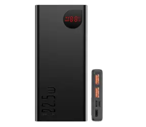 Baseus PPAD070001 Adaman Metal / Powerbank / 10000mAh / 2x USB-A / USB-C / Micro USB / 22,5W