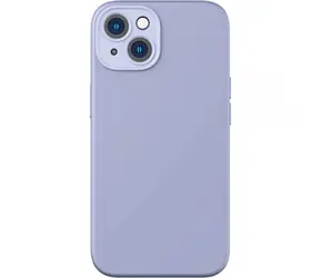 Baseus ARYT020205 Osłona z żelem krzemionkowym w płynie do Apple iPhone 14 PLUS Fioletowy / + Szkło hartowane / + Zestaw do czyszczenia